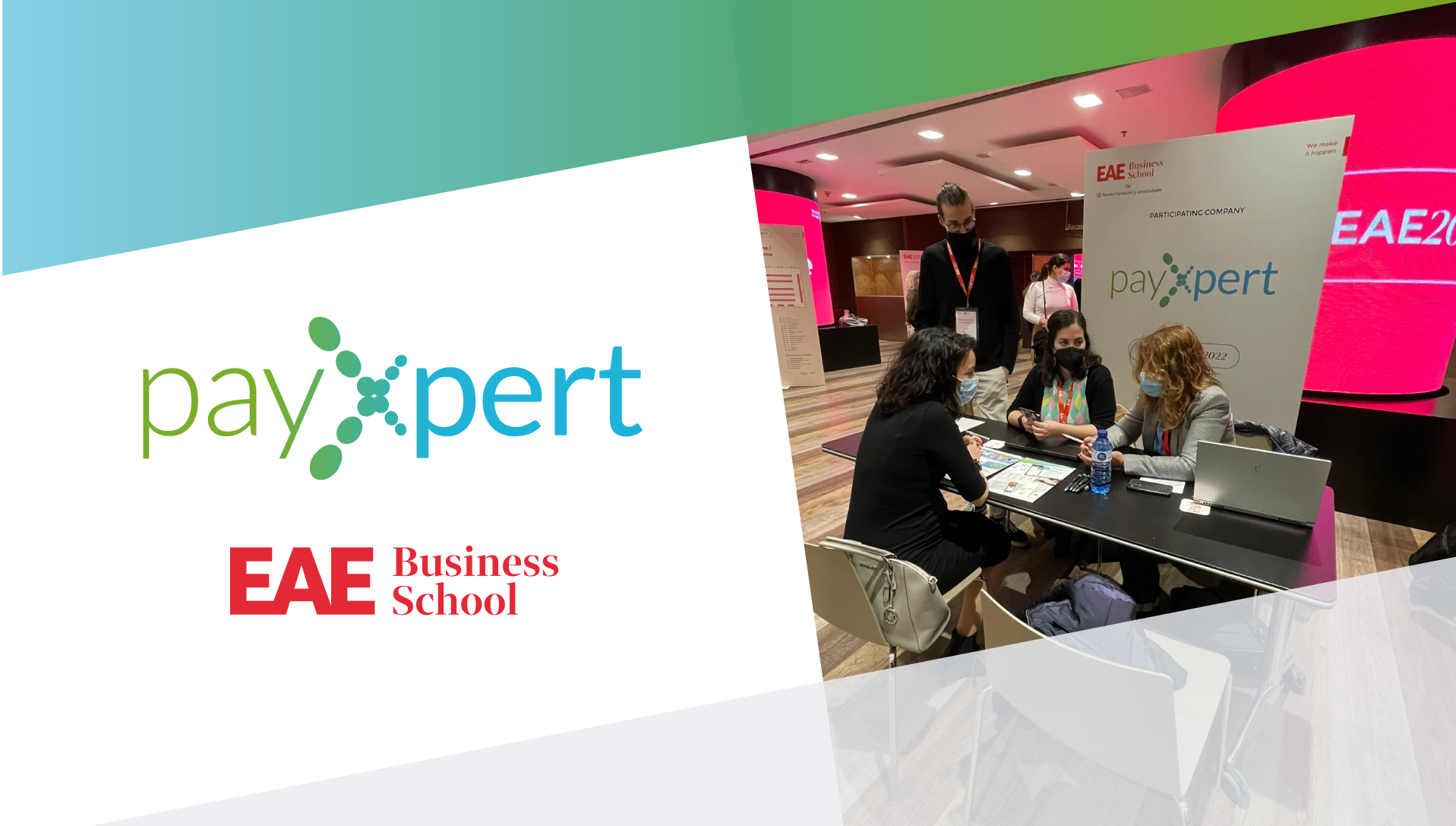 PayXpert a la caza de talento en la feria de empleo EAE Business School 2022