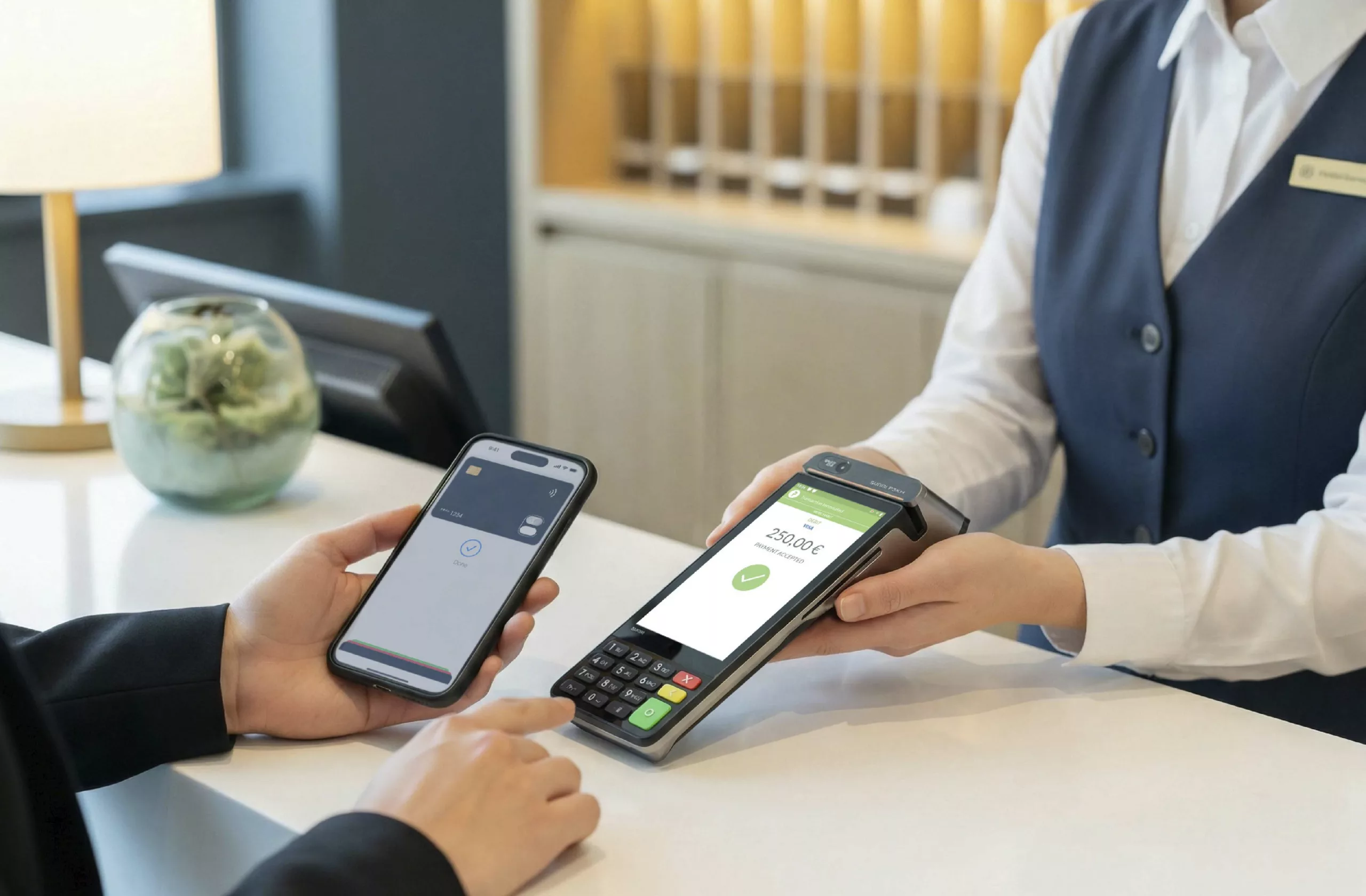 Improve the guest experience and your operations in the hospitality sector with simplified payments.